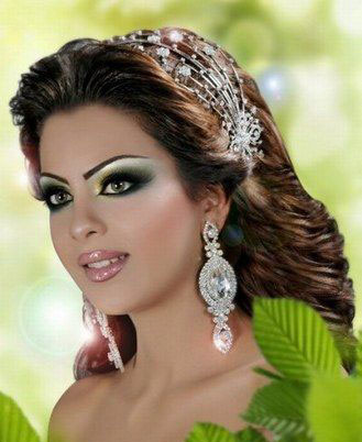 Coiffure et maquillage mariage marocain